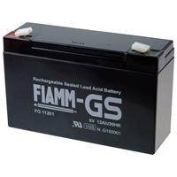 Fiamm PB-6-12 FG11201 Bleiakku 6V 12Ah Blei-Vlies (AGM) (B x H x T) 151 x 99 x 50mm Flachstecker 4.8