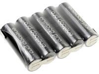 Panasonic eneloop Pro Reihe F1x5 Accupack Aantal cellen: 5 Batterijgrootte: AA (penlite) Z-soldeerlip NiMH 6 V 2450 mAh