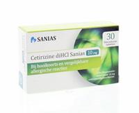 Sanias Cetirizine 10 Mg Dichl (30tb)