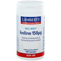 Lamberts Jodium 150mcg 8240-180