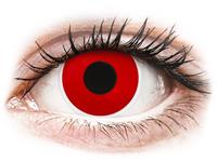 Maxvue Vision ColourVUE Crazy Lens - Red Devil - mit Stärke (2 Linsen)