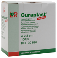 CURAPLAST Strips sensitiv rund 2,3 cm 100 Stück