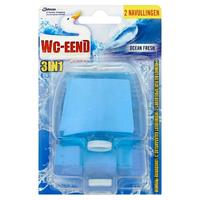 wceend Wc Eend Vloeibaar Toiletblok Navulling Duo Ocean Fresh