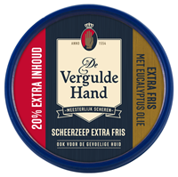 Vergulde Hand Scheerzeep Extra Fris