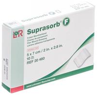 Lohmann & Rauscher Suprasorb F Folieverband Steriel 5x7cm