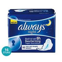 Always Maandverband Ultra Night Single Voordeelverpakking