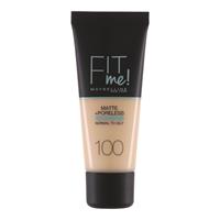 Maybelline - Fit Me Matte + Poreless Foundation - 100 Warm Ivory