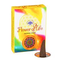 Greentree Kegelwierook Flower Of Life (10st)