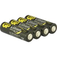 GP Batteries 1x4 GP Lithium Mignon 1,5V AA 07015LF-C