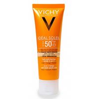 L'Oreal Deutschland Gesch& Vichy Ideal Soleil Anti-Pigmentflecken Sonnenpflege für das Gesicht LSF 50+ + gratis VICHY Idéal Soleil SPF 50 - 100 ml 50 Milliliter