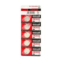 maxell Lithium Knopfzelle, CR2032  5er Blister