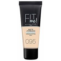 Maybelline Fit Me Matt+Poreless Flüssige Foundation  Nr. 95 - Fair Porcelain