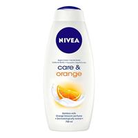 Nivea CARE & ORANGE gel ducha 750 ml