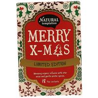 Natural Merry x-mas thee 18 stuks