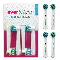 Everbright X-Clean opzetborstels - 4 stuks