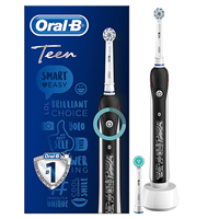 Oral B Elektrische Zahnbürste Teen Black Aufsteckbürsten: 2 Stk