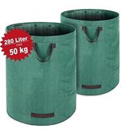 2 x tuin afvalzak - 280 liter - 50 kg 