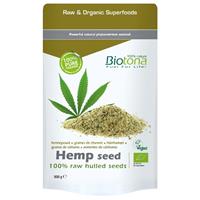 Biotona 100% Raw Gepeld Hennepzaad