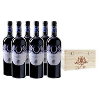 Nativ 'Blu Onice' Aglianico Kist - 6 flessen