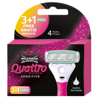 Wilkinson Quattro for Women Sensitive Mesjes