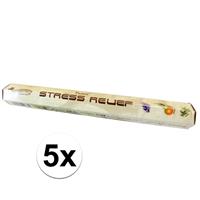 5 pakjes wierook stokjes anti stress 20 stuks - Wierookstokjes