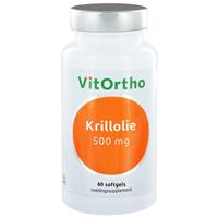 Vitortho Krillolie 500mg Softgels