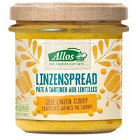 Allos Linzenspread Gele Linzen Curry