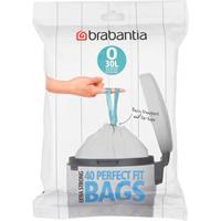 Afvalzak 30 ltr met trekbandsluiting (O) Brabantia, wit