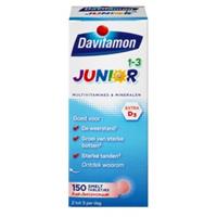Davitamon Junior Multivitamine 1-3 Jaar Smelt Tabletjes