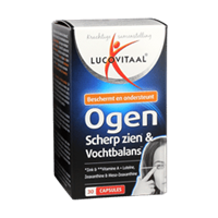 Lucovitaal Ogen, Scherp Zien & Vochtbalans Capsules