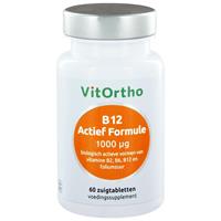 Vitortho B12 Actief Formule 1000 µg Zuigtabletten