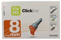 Mylife Clickfine DiamondTip Pennaald 8mm (31G)