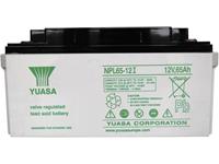 Yuasa NPL65-12 Loodaccu 12 V 65 Ah Loodvlies (AGM) (b x h x d) 350 x 174 x 166 mm M6-schroefaansluiting Onderhoudsvrij
