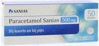 Sanias Paracetamol 500 mg 50 tabletten