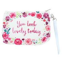 Floral Fusion Lovely Pouch Bag