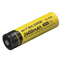 NITECORE LiIon-Akku 18650 NL1826, 4/3 A, 3,7 V-, 2600 mAh