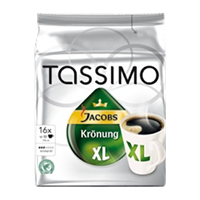 Tassimo - Jacobs Kr&ouml;nung XL - 16 T-Discs
