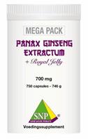 SNP Panax ginseng extract megapack 750ca