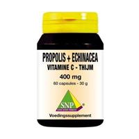 SNP Propolis and echinacea and thijm and vitamine C 400 mg Capsules