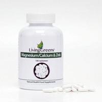 Livinggreens Magnesium/calcium & zink 180tabletten