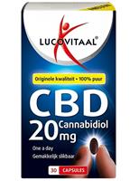 Lucovitaal CBD Cannabidiol 20mg Capsules