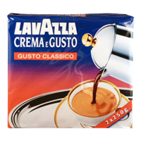 Lavazza - gemalen koffie - Crema e Gusto
