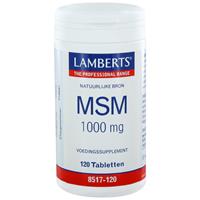 Lamberts Msm 1000 mg 120 tabletten