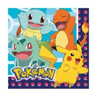 Amscan 16 Pokemon servetten van papier