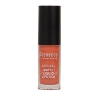 Benecos Lippenstift liquid mat coral kiss 5 ml