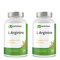 Perfectbody L-arginine Capsules 2-pack - 200 Capsules
