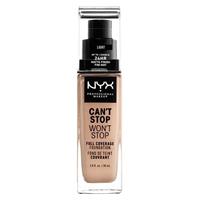 Nyx CAN'T STOP WON'T STOP full coverage foundation #light