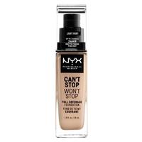 NYX Professional Makeup Can't Stop Won't Stop Full Coverage Foundation - Light Ivory CSWSF04