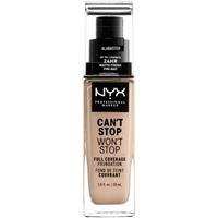 Nyx CAN'T STOP WON'T STOP full coverage foundation #alabaster