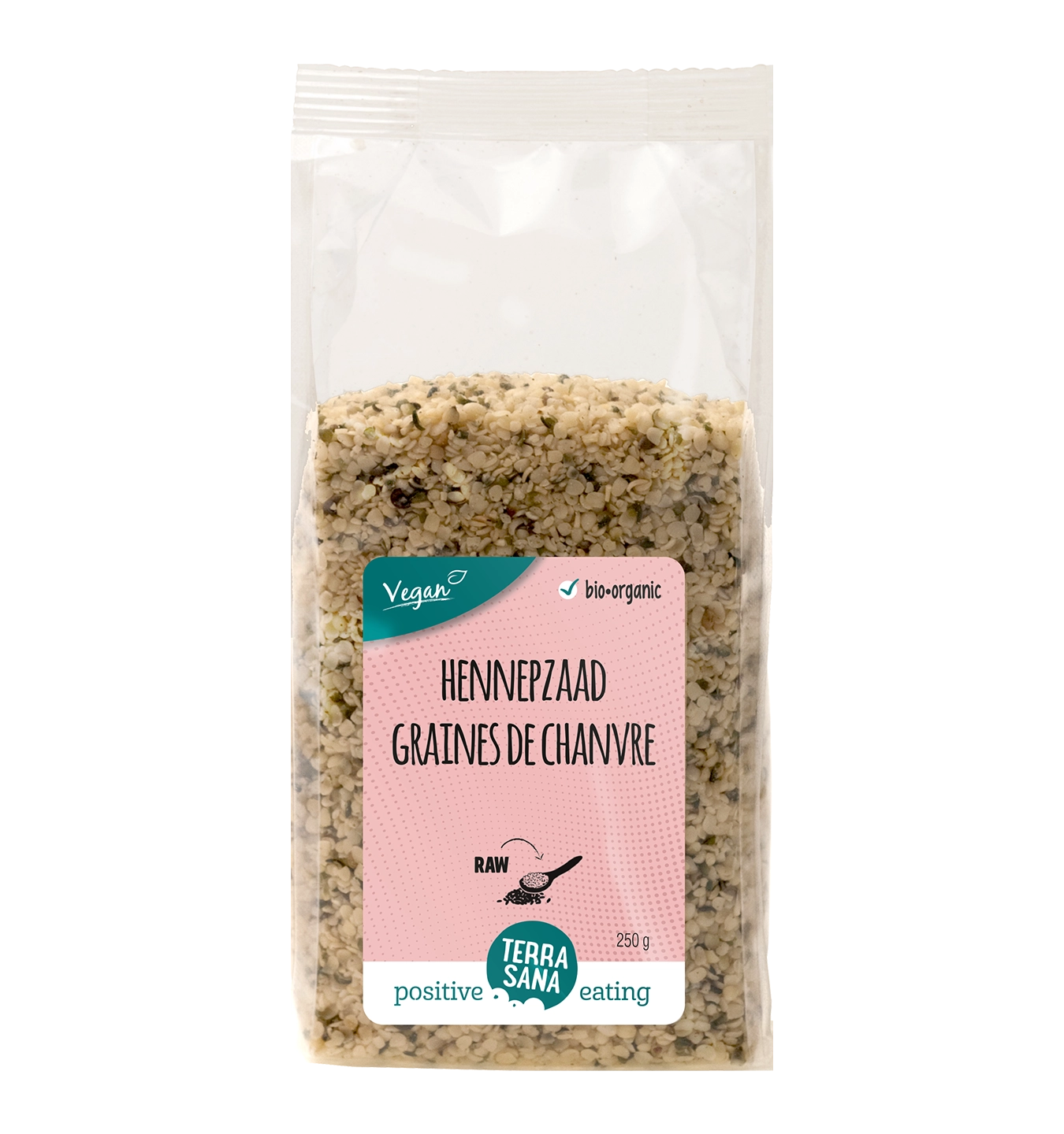 Raw Hennepzaad - 250 g